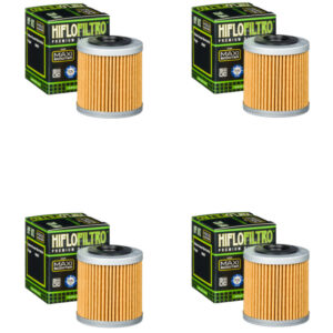 Bundle of 4 Hiflo Filtro HF182 Premium Oil Filters