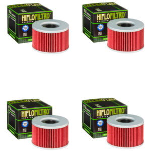 Bundle of 4 Hiflo Filtro HF561 Premium Oil Filters