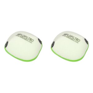 Pair of Hiflo OEM Equivalent Motorcycle Foam Air Filters HFF5020