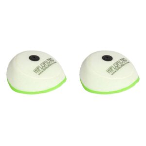 Pair of Hiflo OEM Equivalent Motorcycle Foam Air Filters HFF6112