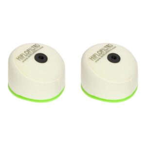 Pair of Hiflo OEM Equivalent Motorcycle Foam Air Filters HFF5011