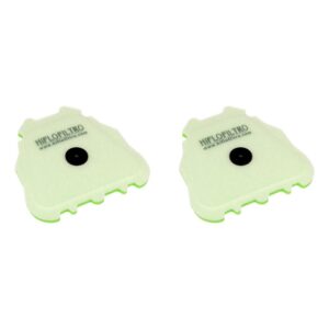 Pair of Hiflo OEM Equivalent Motorcycle Foam Air Filters HFF4030