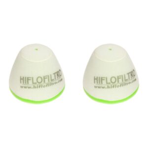 Pair of Hiflo OEM Equivalent Motorcycle Foam Air Filters HFF4017