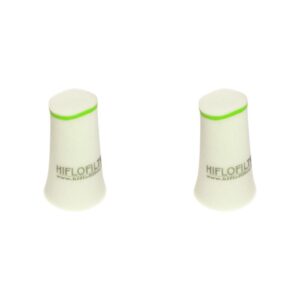 Pair of Hiflo OEM Equivalent Motorcycle Foam Air Filters HFF4021