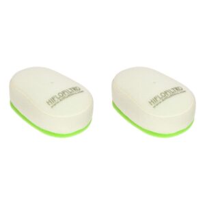 Pair of Hiflo OEM Equivalent Motorcycle Foam Air Filters HFF3020