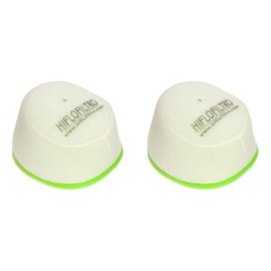 Pair of Hiflo OEM Equivalent Motorcycle Foam Air Filters HFF4012