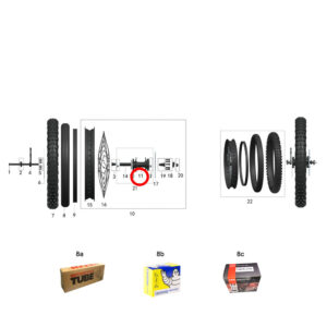 11. Rr. Wheel Hub [TAL-31135-56000-000]