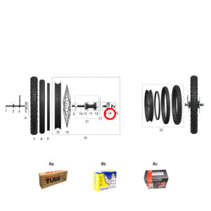 18. Screw (M8*18) (1 Pc) [TAL-10373-56000-000]