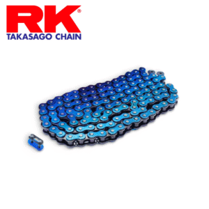 RK Blue Chain (420-112 Connection for 58T Sprocket) [CHAIN-RK-420SBBL-112]