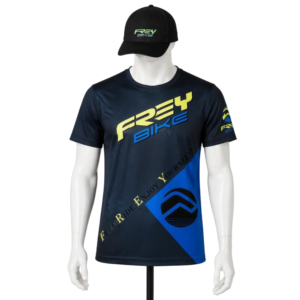 Frey Bike Short Sleeve Shirt & Frey Logo Branded Hat/Cap