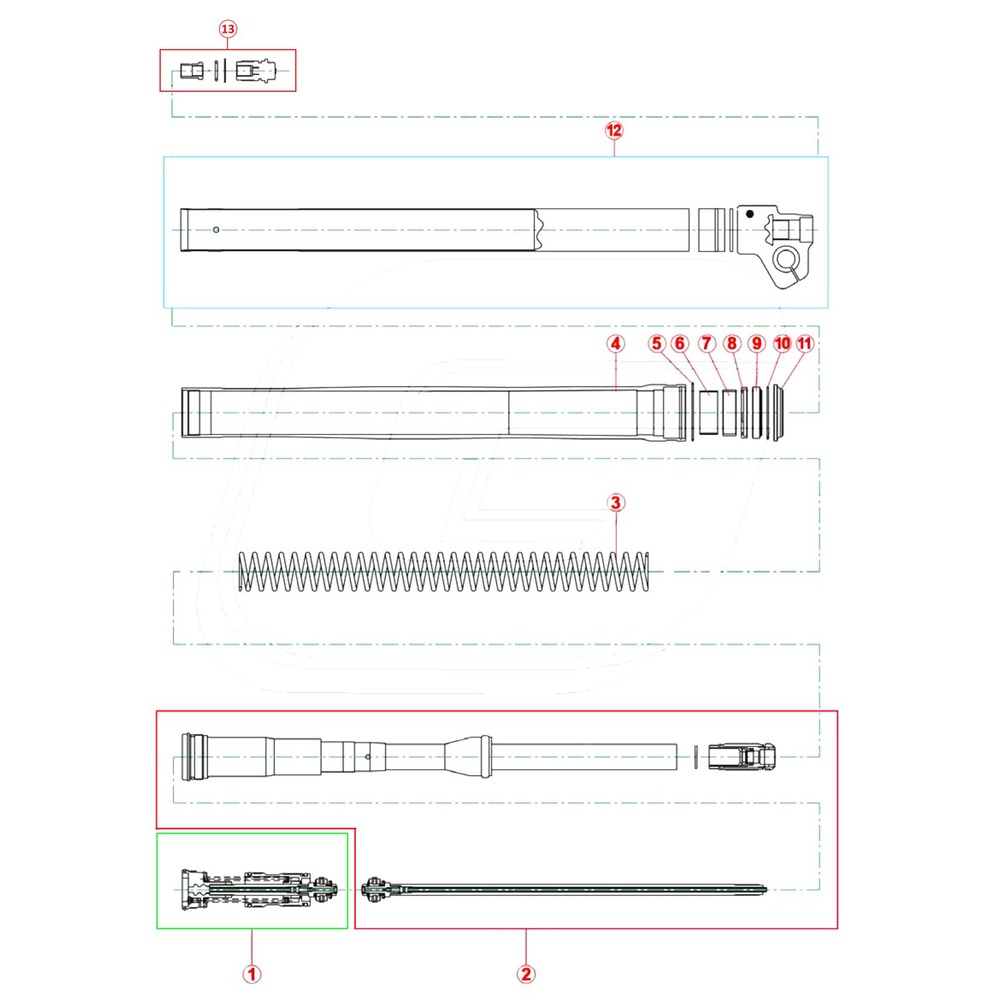 Fork Parts