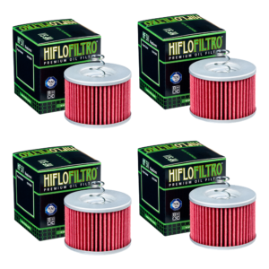 Bundle of 4 Hiflo Filtro HF511 Premium Oil Filters