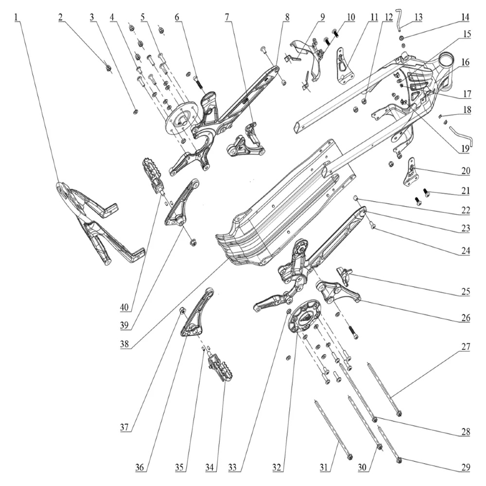 Rally Pro 22-24 Frame