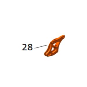 28 - Chain Guide Red [RFN-301062002001]