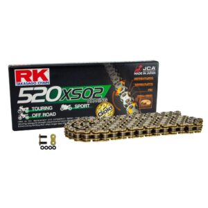 RK Gold 520 XSO 112 Chain with Rivet Link  520 / 112