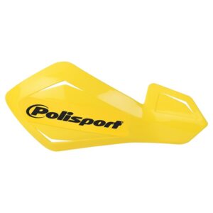 Polisport Free Flow Yellow Handguards with Plastic Brackets