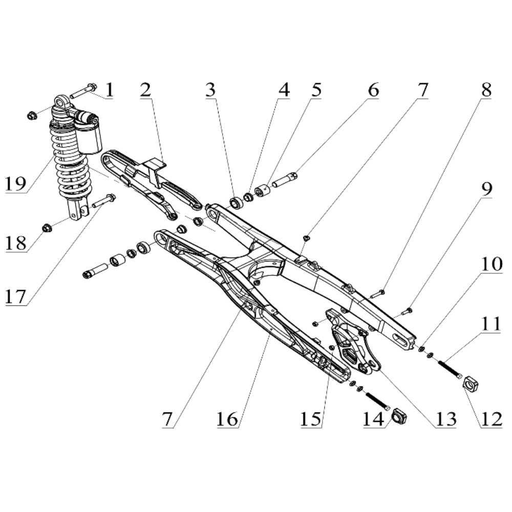 Swingarm & Suspension