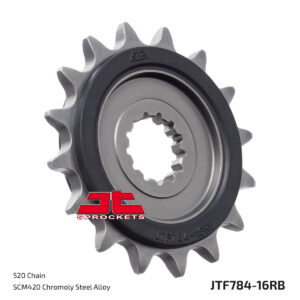 JT Rubber Cushioned Front Motorcycle Drive Sprocket JTF784.16RB