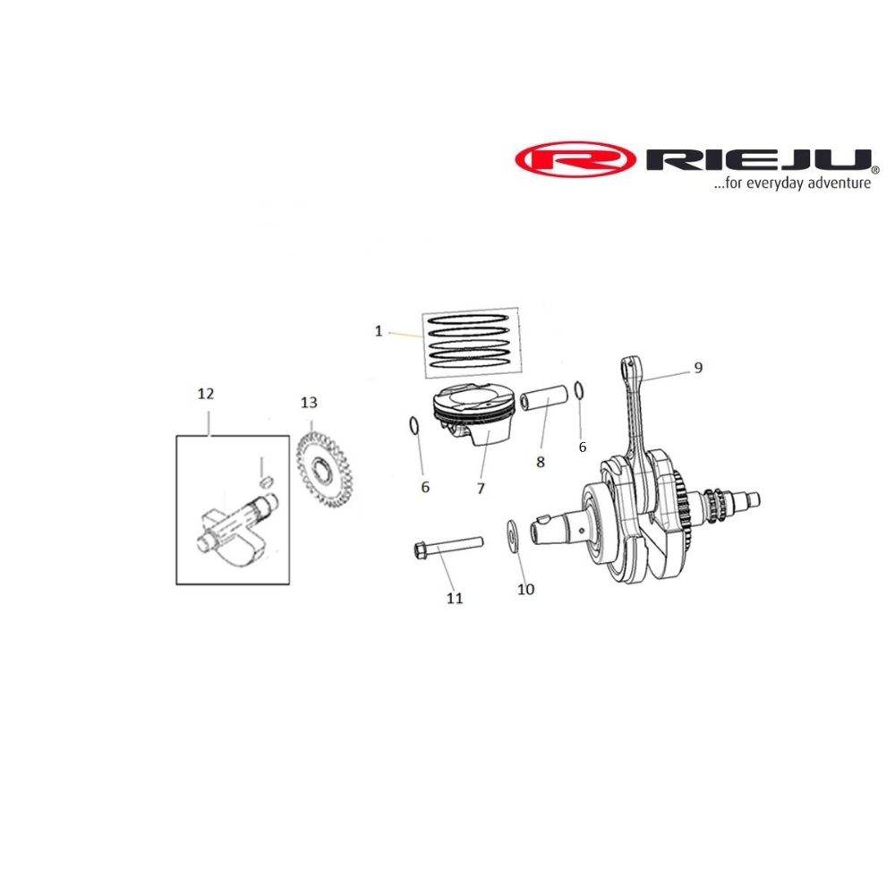 Crankshaft - Piston